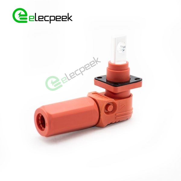 Energy Battery Storage Connector Surlok Plug Male Right Angle 60A 6mm 10mm²