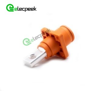 Energy Battery Storage Connector Surlok Socket Female Straight 6mm Bl IP67 Orange