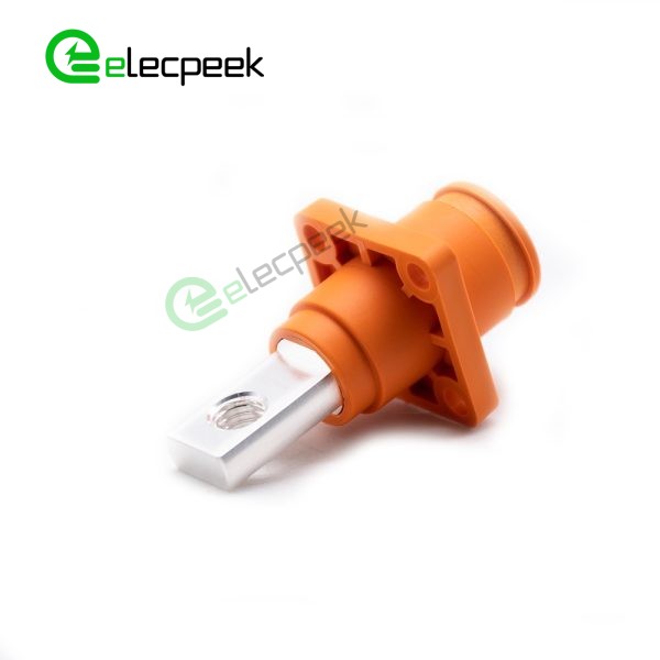 Energy Battery Storage Connector Surlok Socket Female Straight 6mm Bl IP67 Orange