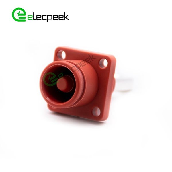 Energy Battery Storage Connector Surlok Socket Female Straight 6mm Bl IP67 Red