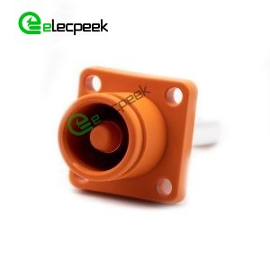 Energy Battery Storage Connector Surlok Socket Female Straight 6mm OS IP67 Orange