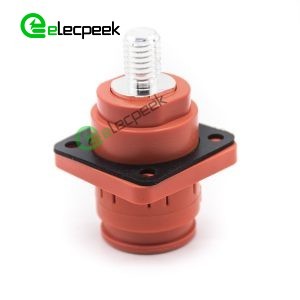 Energy Battery Storage Connector Surlok Socket Female Straight 6mm IS IP67 Orange