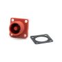 Energy Battery Storage Connector Surlok Socket Female Straight 6mm OS IP67 Red