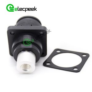 Energy Battery Storage Connector Surlok Socket Female Straight 6mm IS IP67 Black