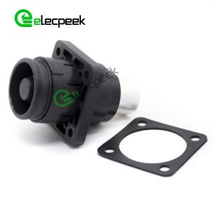 Energy Battery Storage Connector Surlok Socket Female Straight 6mm IS IP67 Black