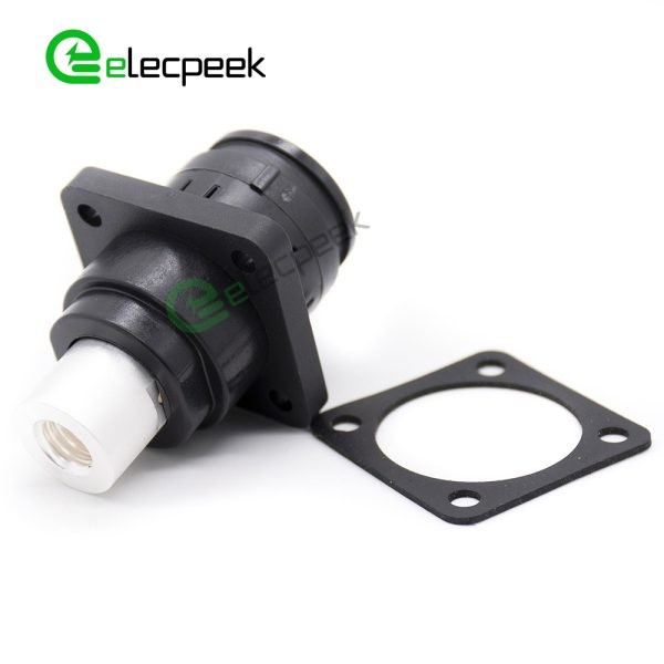 Energy Battery Storage Connector Surlok Socket Female Straight 6mm IS IP67 Black