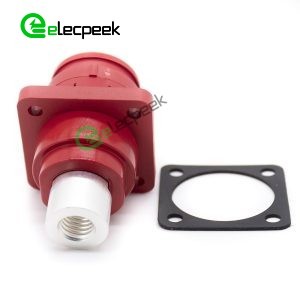 Energy Battery Storage Connector Surlok Socket Female Straight 6mm IS IP67 Red