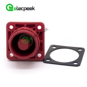 Energy Battery Storage Connector Surlok Socket Female Straight 6mm IS IP67 Red