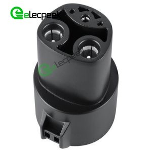 TESLA to SAE J1772 EV Quick Charger Plug AC charging 60A 250V Connector Adapter