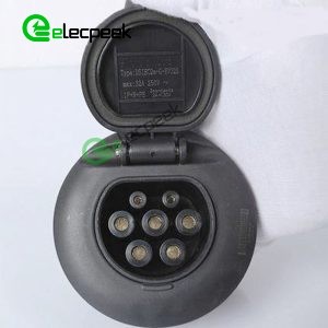 GB/T AC 16A EV Charging Connector Standard Socket 250V Single-phase for Electric Car Charging Pile