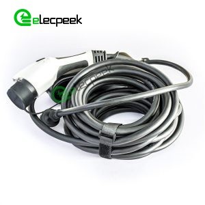 GB Standards AC Charging Plug 32A 440V Single Phase EV Charger Mode 2 with 5 Meters Cable