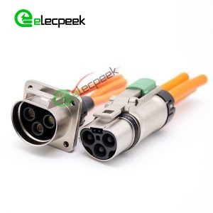 HVSL High Voltage Safety Lock Cable 3.6mm 3 Pin 35A