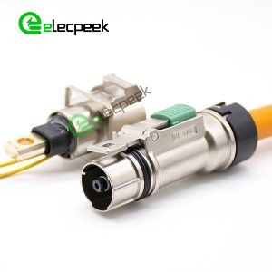 High Voltage Interlock Connector Cable 1 Pin 25mm² Line Length 0.5M