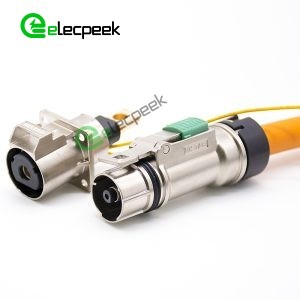 High Voltage Interlock Connector Cable 1 Pin 25mm² Line Length 0.5M