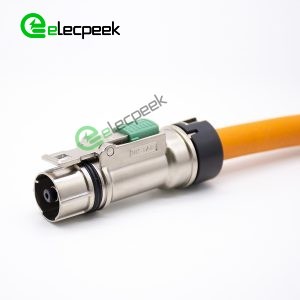 High Voltage Interlock Connector Cable 1 Pin 25mm² Line Length 0.5M