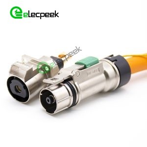 High Voltage Interlock Connector Cable 1 Pin 25mm² Line Length 0.5M