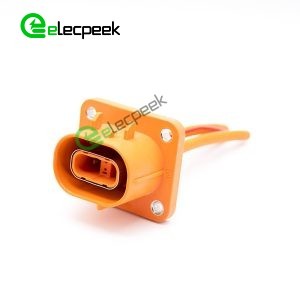 HVIL High Voltage Interlock Cable 2 Pin Orange 23A