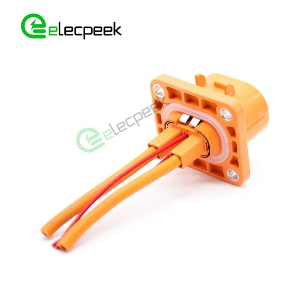 HVIL High Voltage Interlock Cable 2 Pin Orange 23A