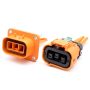 HVIL Connector 3 pin 2.8mm 23A 180° Receptacle