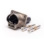 HVIL High Voltage Interlock Connector 2 Pin 3.6mm 35A Straight Socket Metal Shell A Key