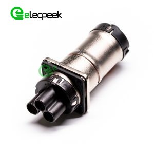 HVIL High Voltage Interlock Connector 3 Pin 3.6mm 35A Straight Plug Metal Shell