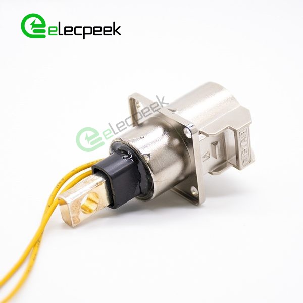 HVIL Connector 1pin 12mm 350A Receptacle Metal W/busbar M10 thread hole