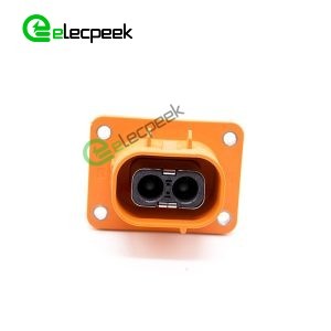 HVIL Connector 2 pin 3.6mm 50A 180° Receptacle Plastic shell