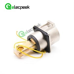 High Voltage Interlock Connector 1pin 14mm 500A W/busbar M10 thread hole