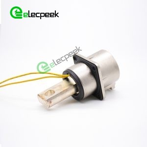 High Voltage Interlock Connector 1pin 14mm 500A W/busbar M10 thread hole