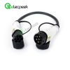 IEC 62196 Тип 2 AC 16A 250V Штекер Однофазный Разъем EV Зарядное Устройство Режим 3 с 0,5 Метров Кабель