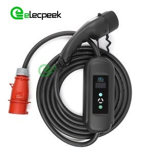 GUWIEYG Type 2 To Schuko Adapter Max 16A 250V 3M Adapter IEC 62196 To Schuko Charger Connector Type 2 To EU Plug For E-Bikes Electric Motorcycles
