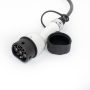 IEC 62196-2 Type 2 Plug AC Charge Port 32A 415V Connector Three-phase EV Car for Vehicle End