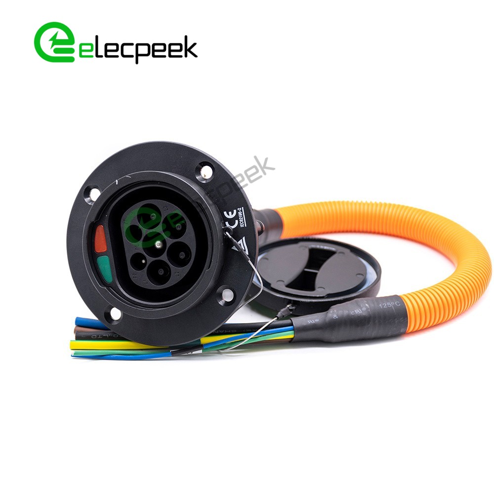 Type 2 sales connector socket