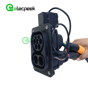 CCS COMBO2 150A 1000V Socket Connector Single Phase EV High Voltage Charger with 0.5 Meters Cable