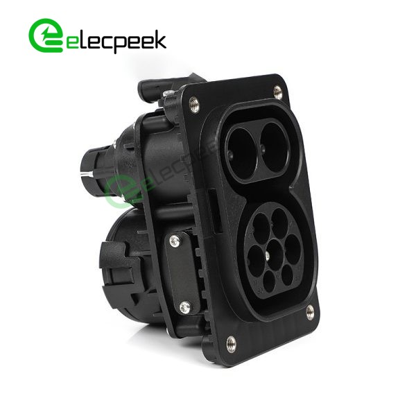 IEC CCS COMBO2 DC Charging Socket 150A 1000V EV Charger Single-phase EV Car for Vehicle End