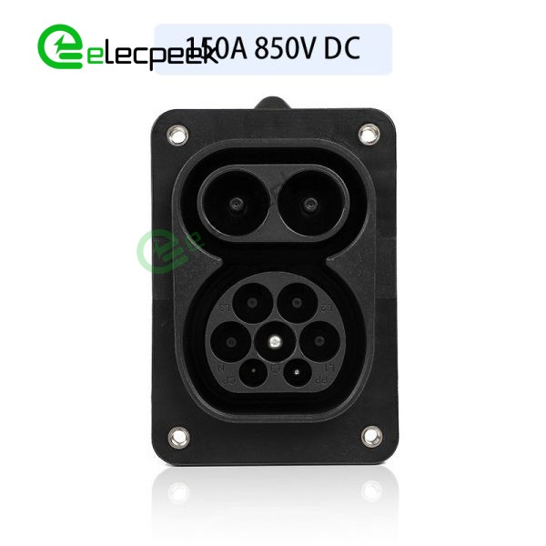 IEC CCS COMBO2 DC Charging Socket 150A 1000V EV Charger Single-phase EV Car for Vehicle End