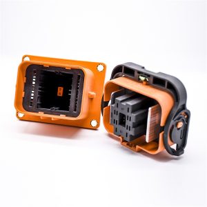 2 Pin 400A Mini MSD Connector EV Socket Front Mount