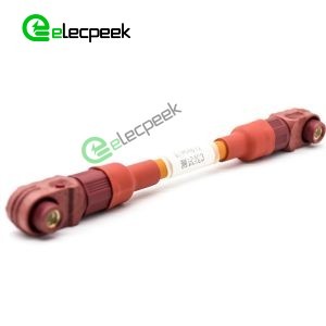 Battery Storage Connector Cable Female Right Angle Plug 8mm 1 Pin 200A