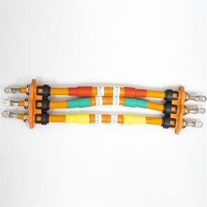 High Voltage PT Connector 3 Pin Panel Mount 125A For EV Cable 25mm²
