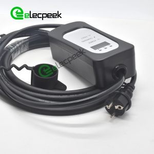 SAE J1772 ISO AC 32A 110V Charging Plug Single Phase EV Charger Electric Car for Vehicle End