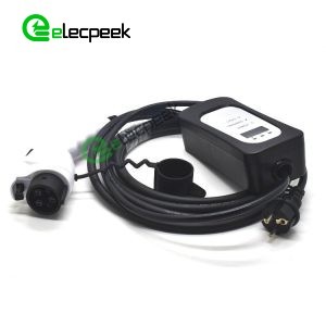 SAE J1772 ISO AC 32A 110V Charging Plug Single Phase EV Charger Electric Car for Vehicle End