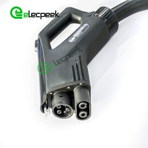 CCS COMBO1 150A 600V Charging Plug Connector Single Phase EV Quick Charger with 5 Meters Cable