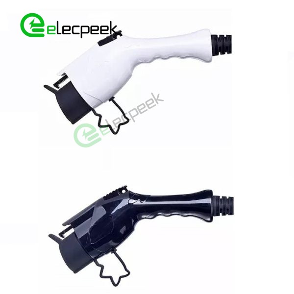 SAE J1772 Plug AC Charging Connector EV Charger 32A 240V Single-phase EV Car for Vehicle End