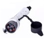 SAE J1772 Plug AC Charging Connector EV Charger 50A 240V Single-phase EV Car for Vehicle End
