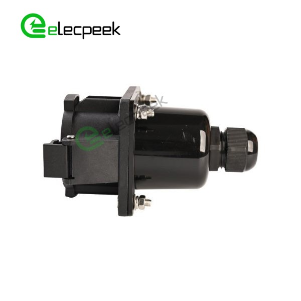 SAE J1772 Socket AC Charging Connector EV Charger 16A 240V Single-phase EV Car for Vehicle End