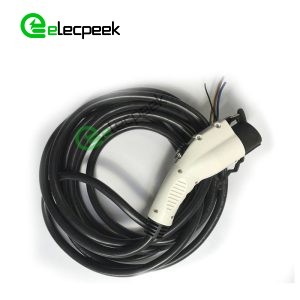 SAE J1772 for Tesla AC Charging Plug 16A 240V Single Phase EV Quick Charger with 5 Meters Cable