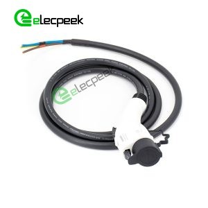 SAE J1772 for Tesla AC Charging Plug 16A 240V Single Phase EV Quick Charger with 5 Meters Cable