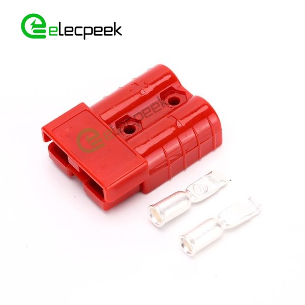 2 Way Power Connector Quick Connect Disconnect 600V 50Amp Battery Cable Connector