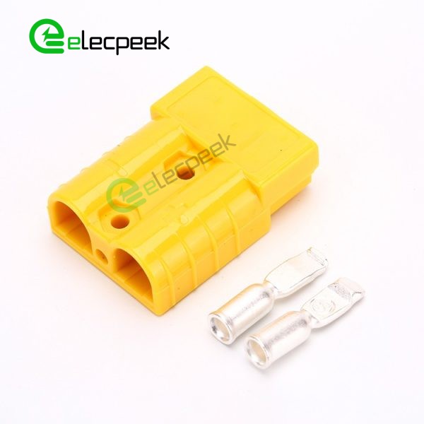 2 Way Power Connector Quick Connect Disconnect 600V 50Amp Battery Cable Connector