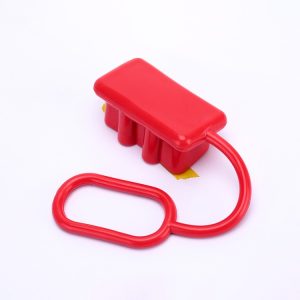 Rubber External Protective Dustproof Cover For 175A Power Connector 2 Way Forklift Battery Connector